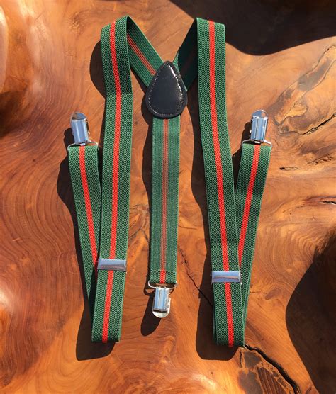 gucci suspenders men's.